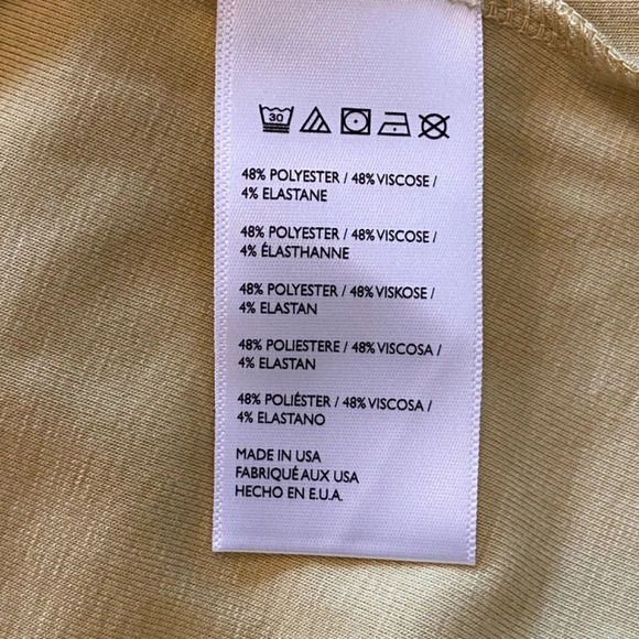 New! Free People Beach Aubre Open-back Essential Maxi Yellow nwot 33622 - Picture 12 of 15